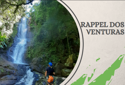 Rappel dos Venturas – cachoeira de 35 metros